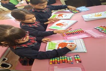 نقاشی خلاق گروه سنی 5 سال